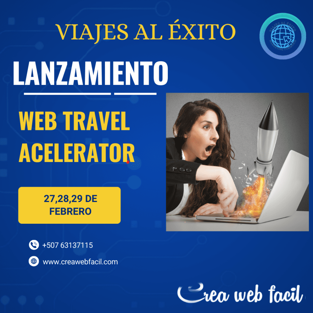 Lanzamiento Web travel Acelerator